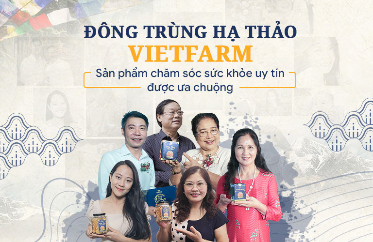 NS Phú Thăng, NS Văn Báu, NS Công Lý, NS Thanh Tú, diễn viên Tùng Dương,... là khách hàng quen thuộc của Đông trùng hạ thảo Vietfarm