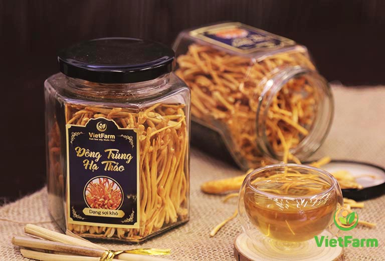 Đông trùng hạ thảo sấy khô của Vietfarm Đông trùng hạ thảo sấy khô của Vietfarm