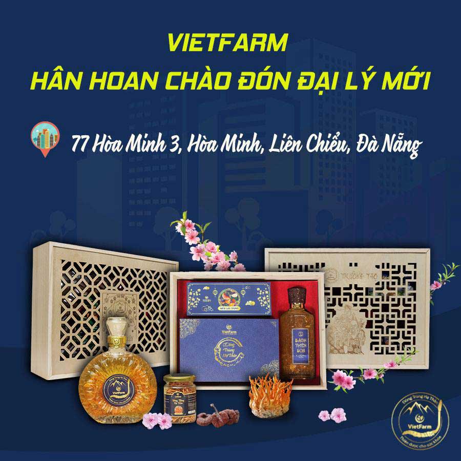 Đông trùng hạ thảo Vietfarm khai trương đại lý mới tại Đà Nẵng